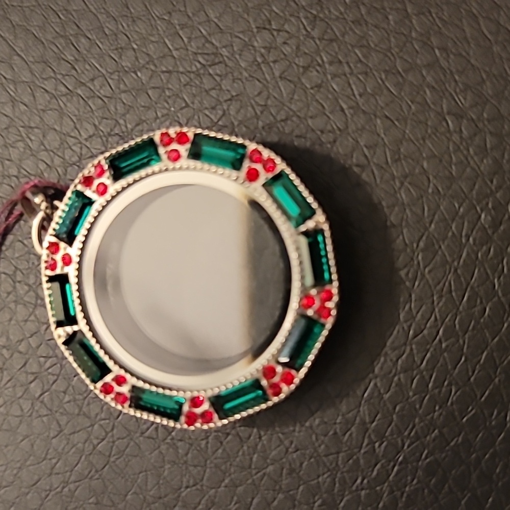 Origami Owl Green and Red Living Locket